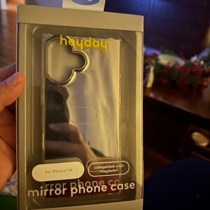 Heyday Silver Mirror Phone Case for iPhone 16